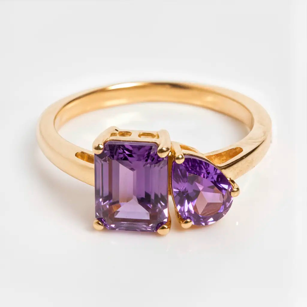 Dual Birthstone Ring