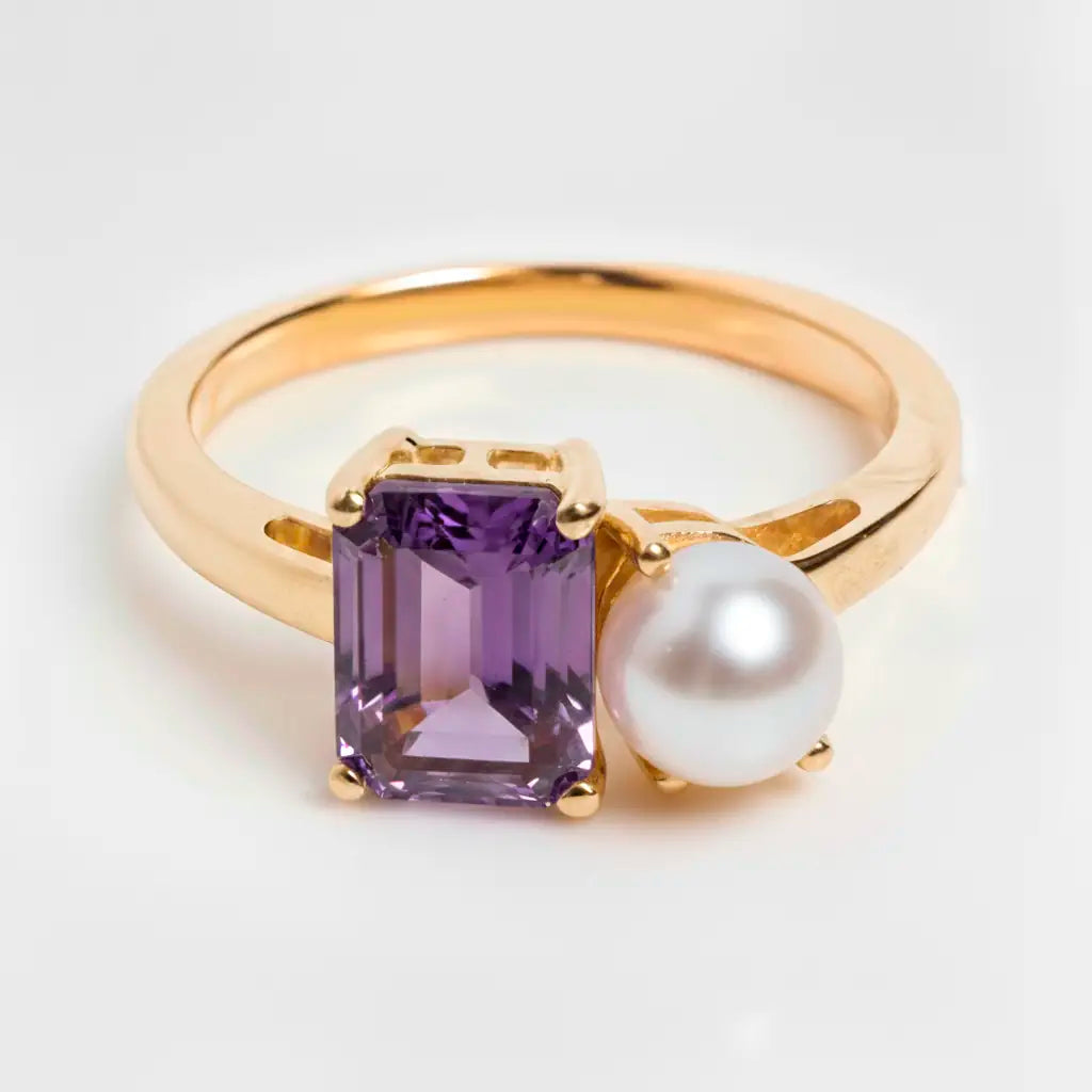 Dual Birthstone Ring