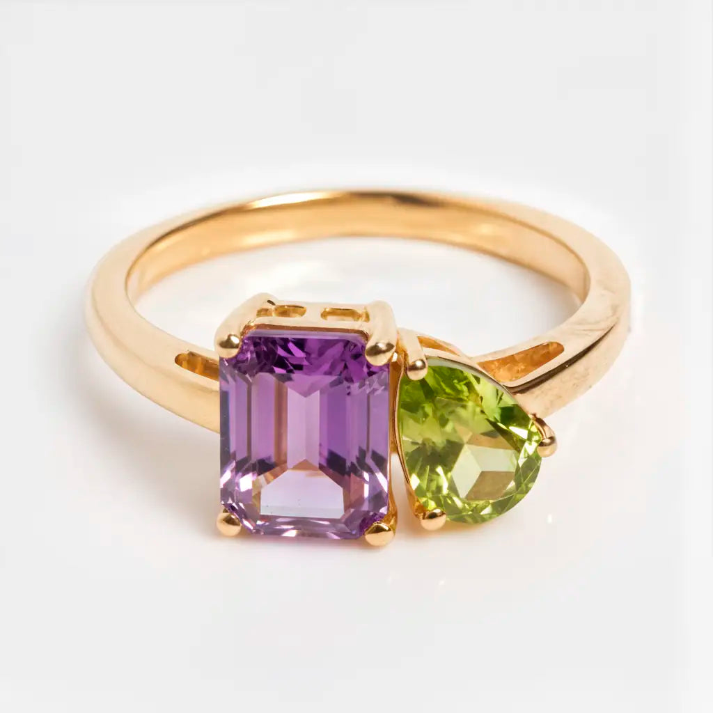 Dual Birthstone Ring