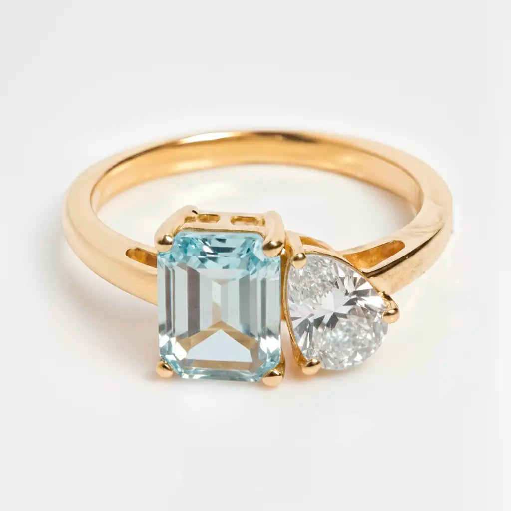 Dual Birthstone Ring