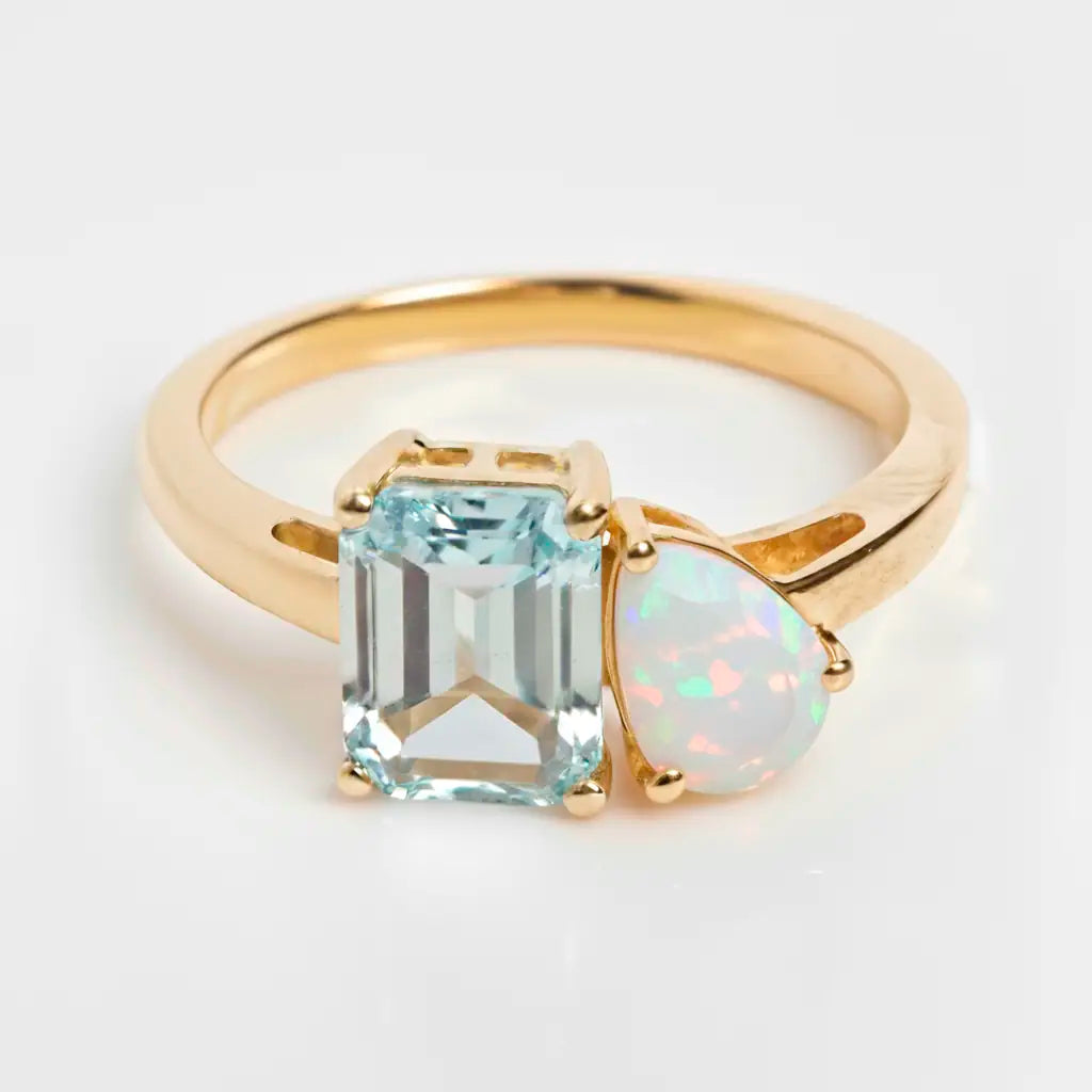 Dual Birthstone Ring