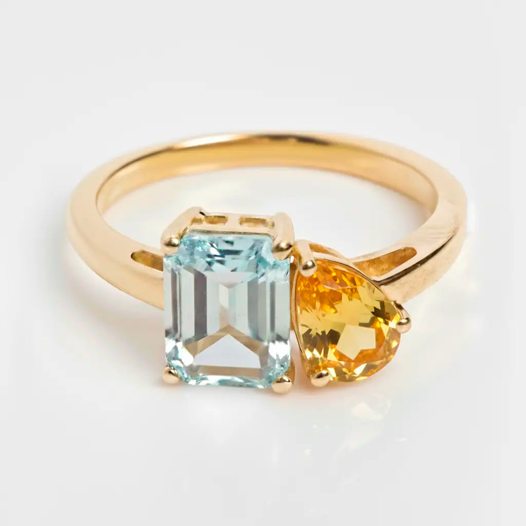 Dual Birthstone Ring
