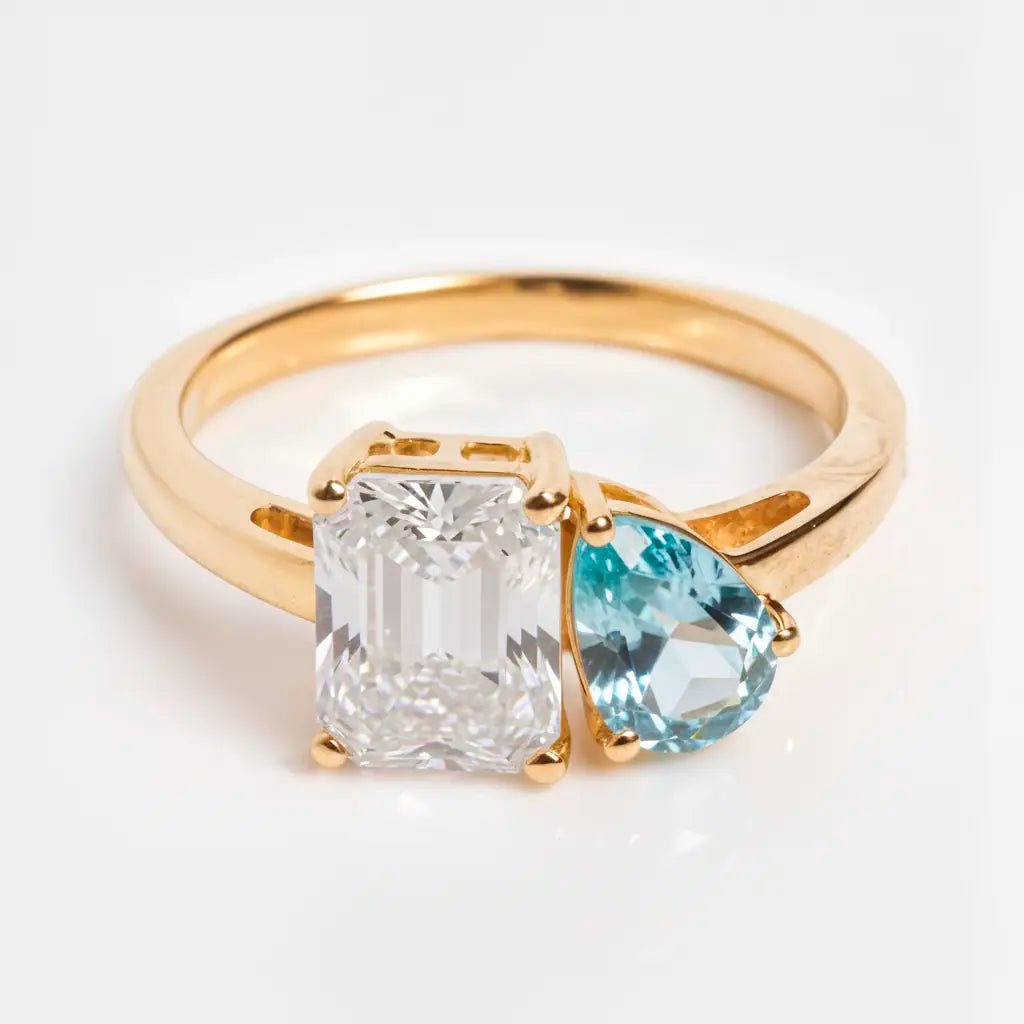 Dual Birthstone Ring