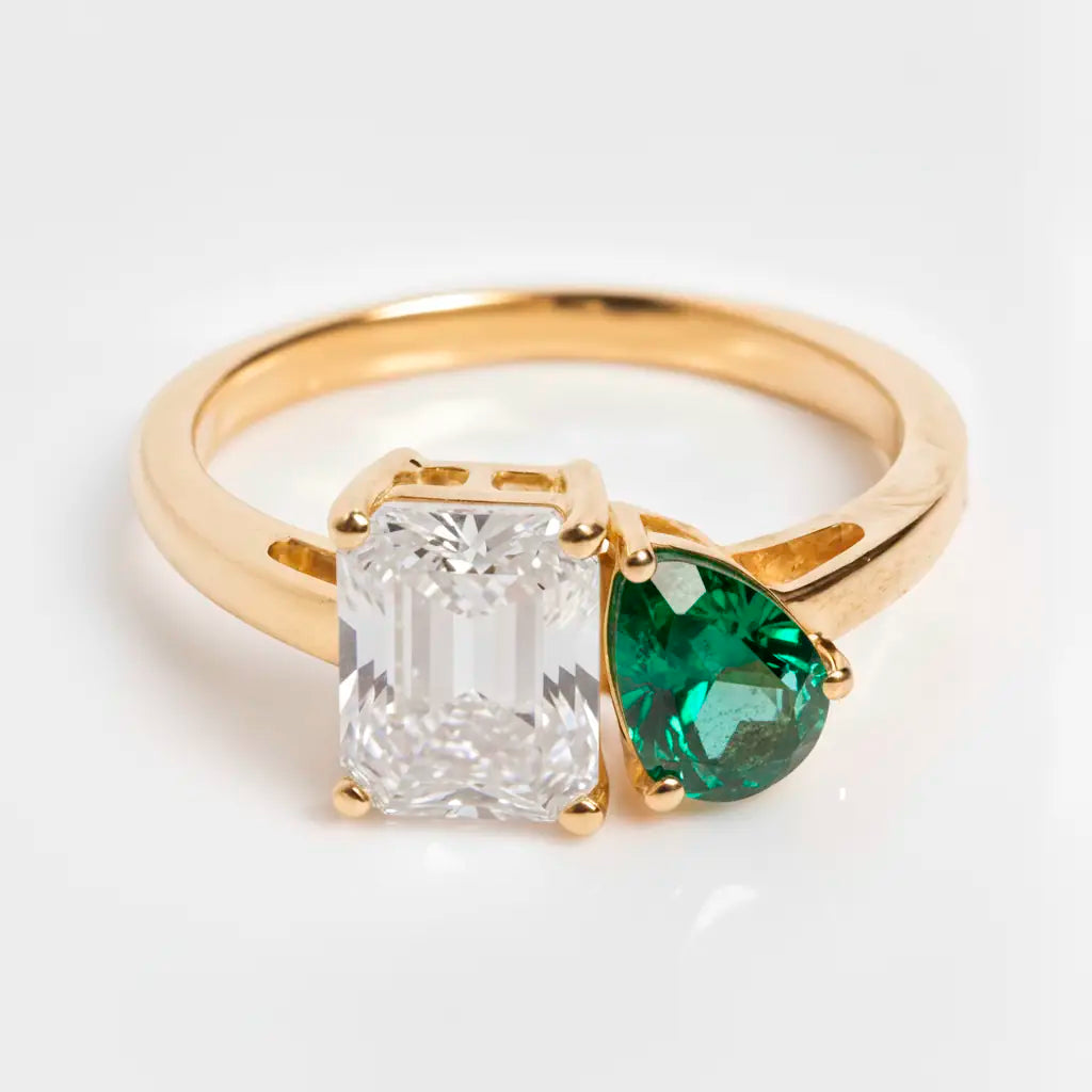 Dual Birthstone Ring