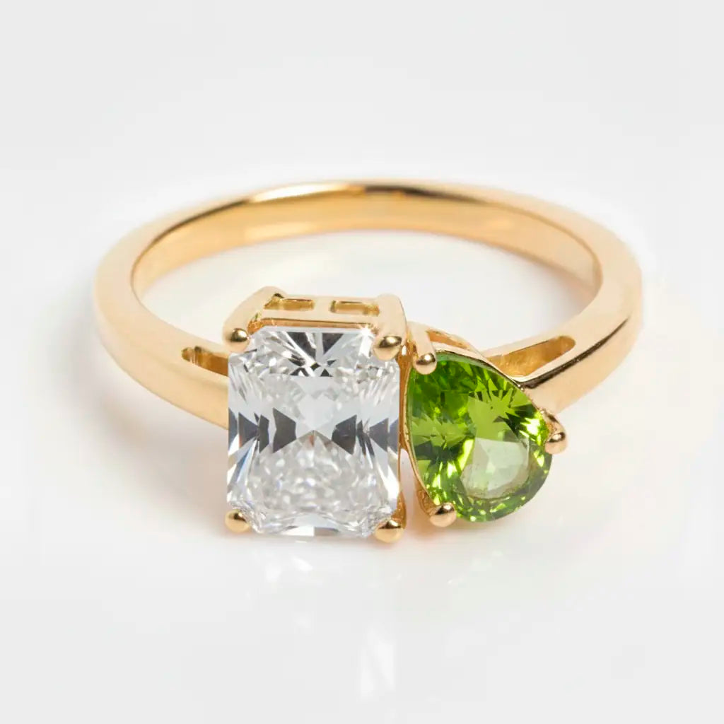 Dual Birthstone Ring