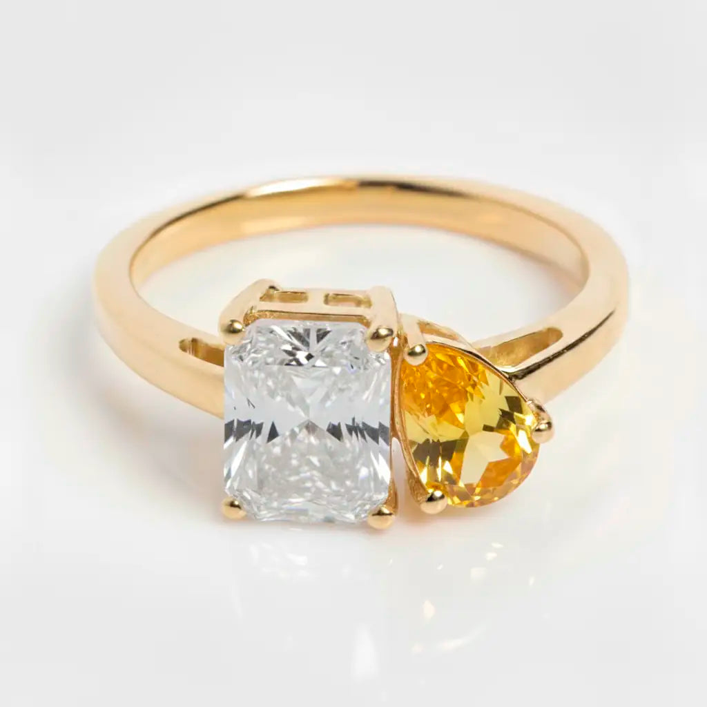 Dual Birthstone Ring