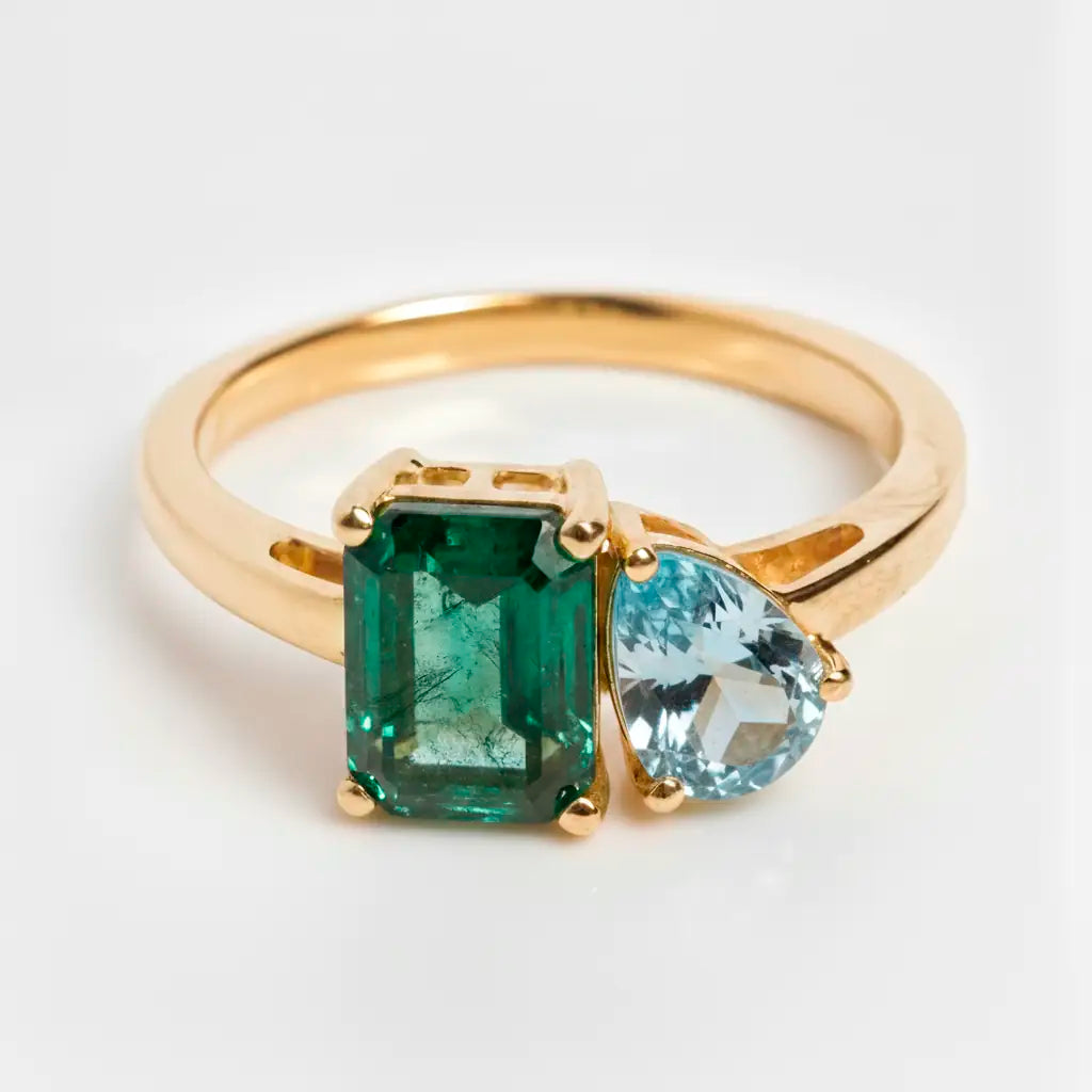 Dual Birthstone Ring