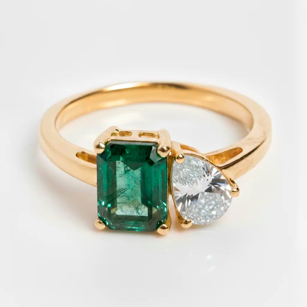 Dual Birthstone Ring