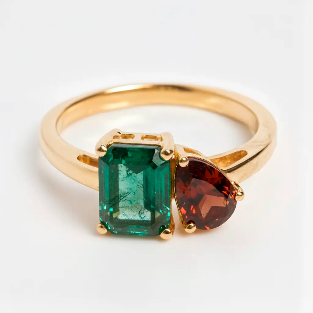 Dual Birthstone Ring