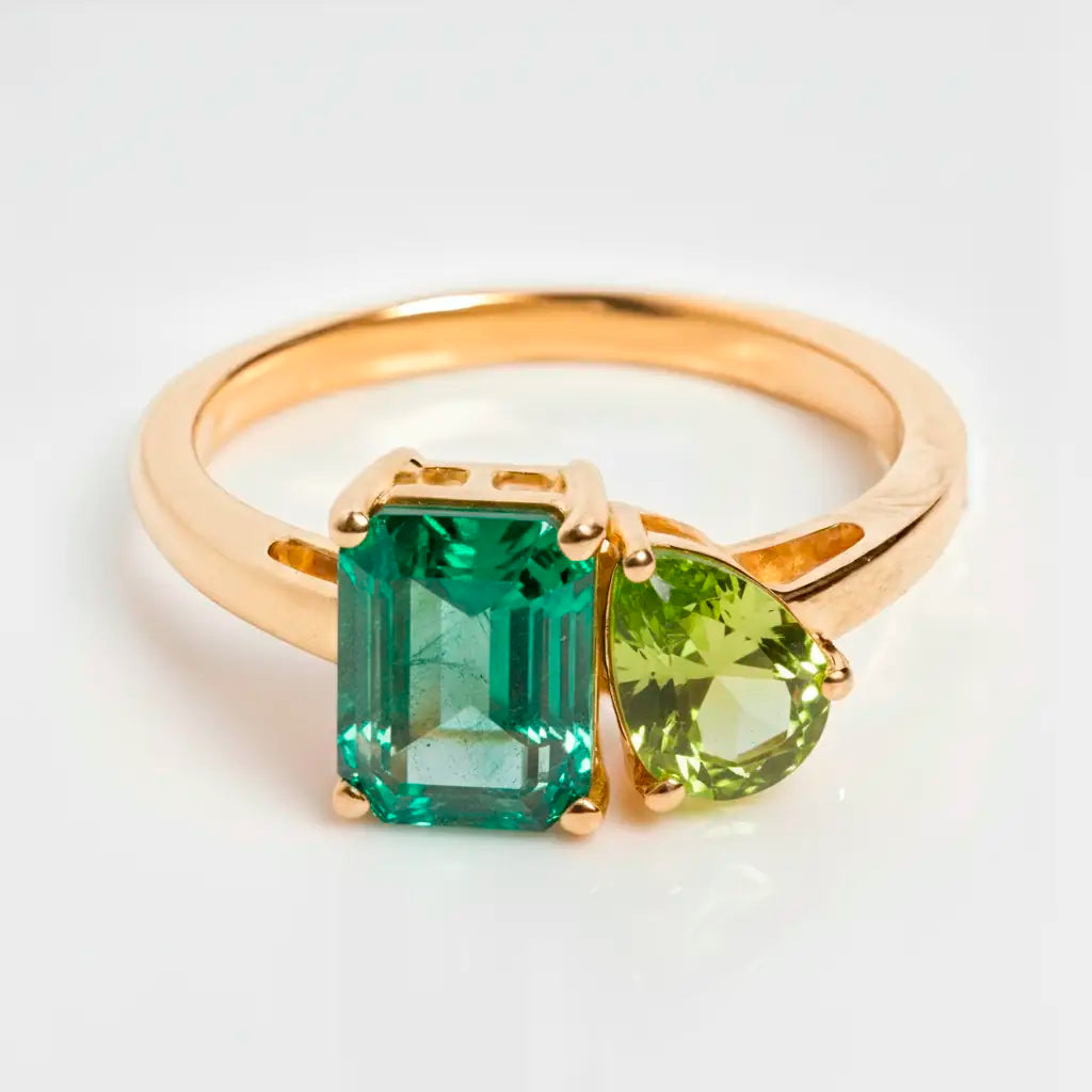 Dual Birthstone Ring
