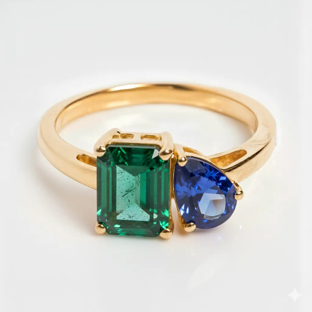 Dual Birthstone Ring