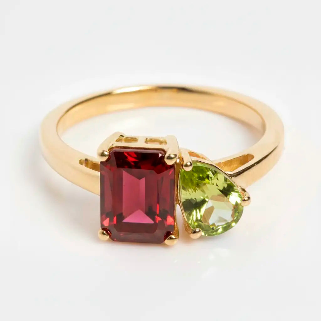 Dual Birthstone Ring