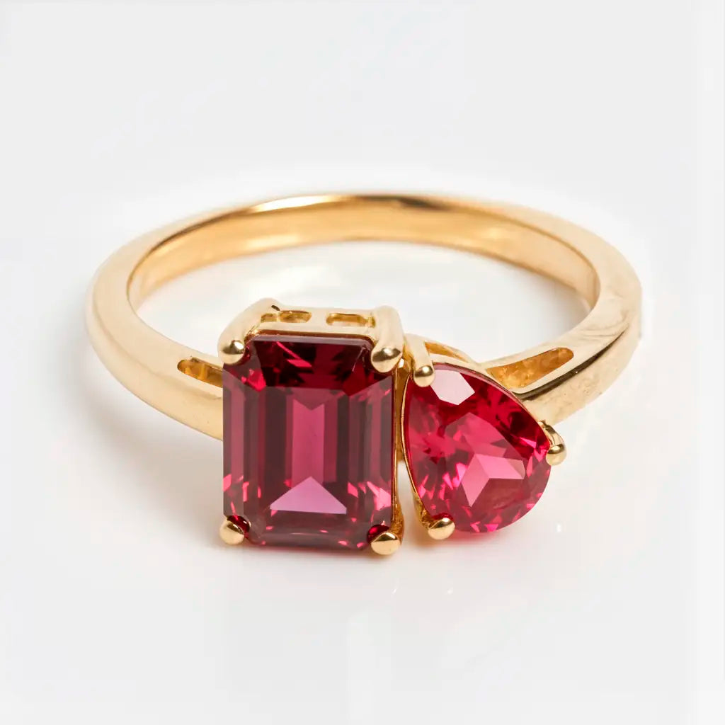 Dual Birthstone Ring