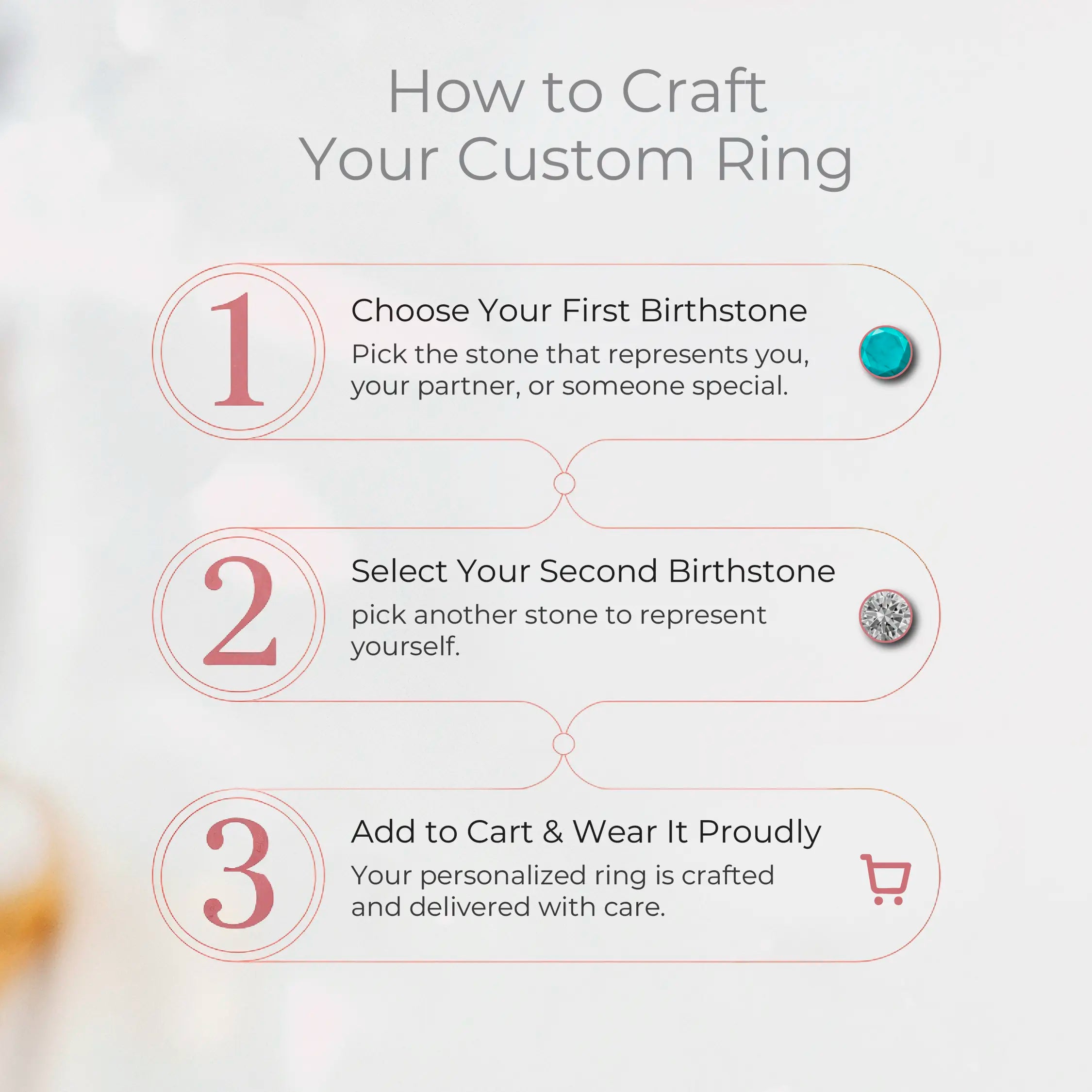 Dual Birthstone Ring