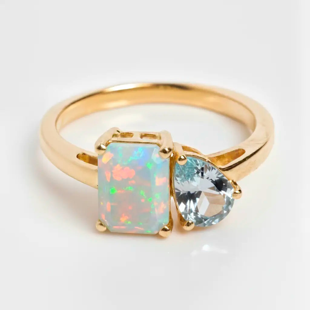 Dual Birthstone Ring