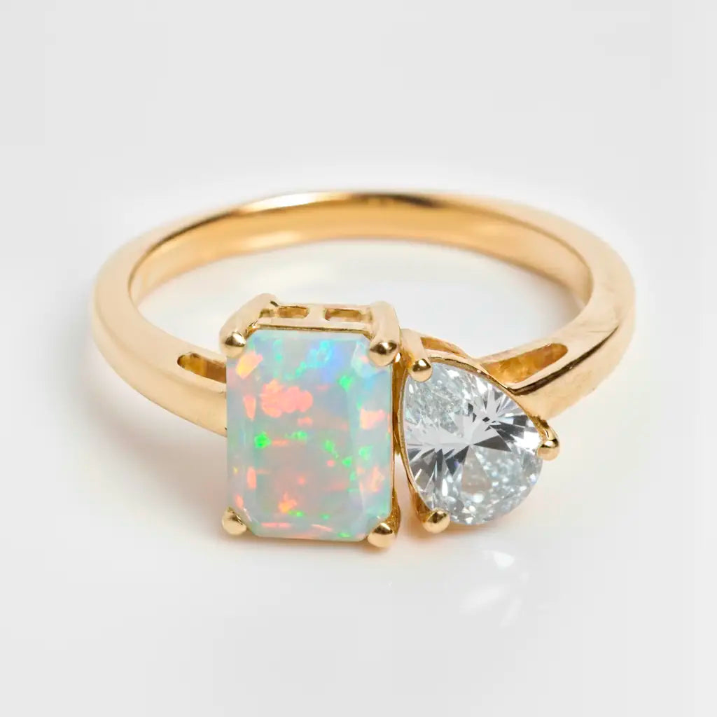 Dual Birthstone Ring