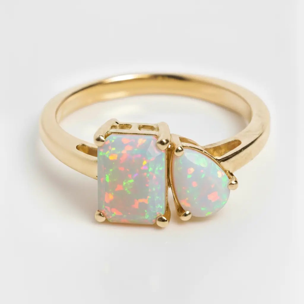 Dual Birthstone Ring