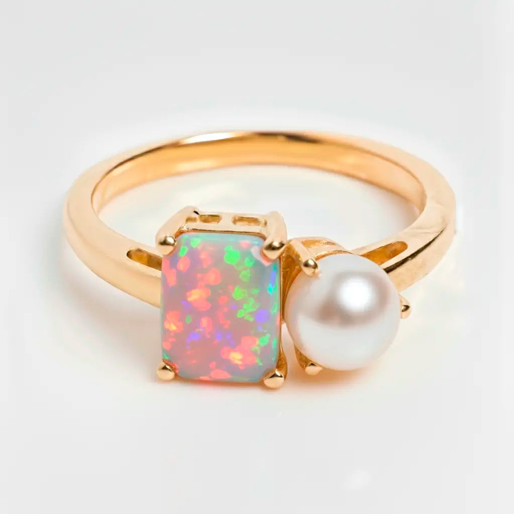 Dual Birthstone Ring