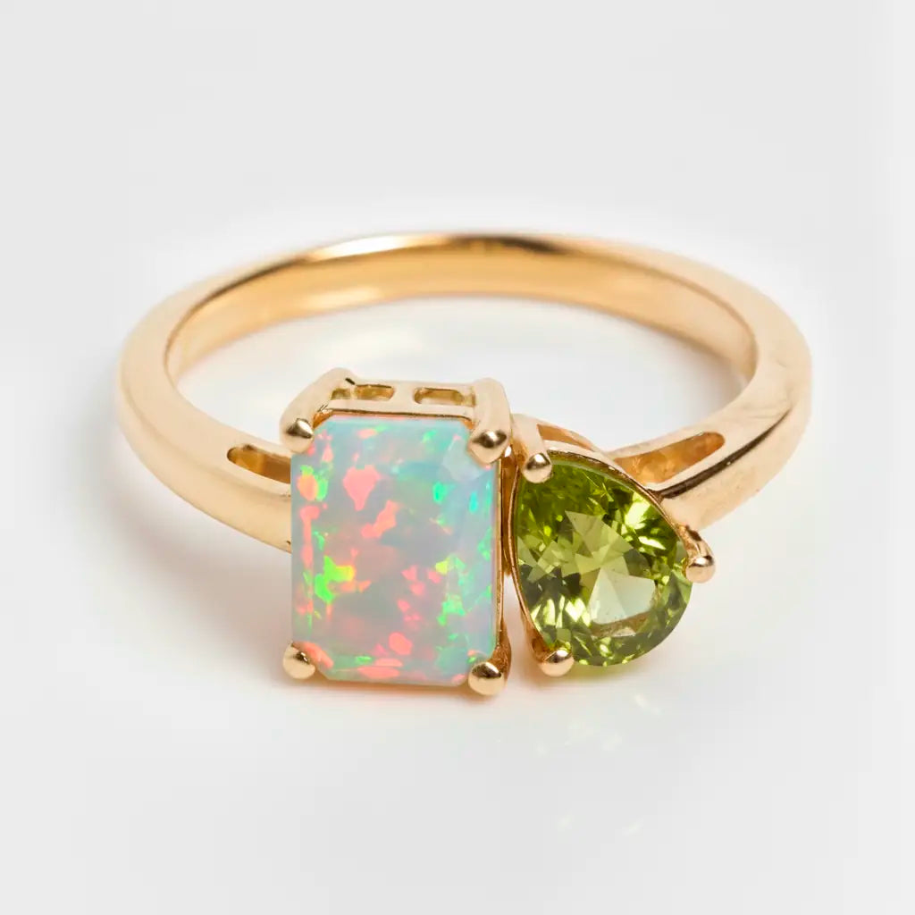 Dual Birthstone Ring