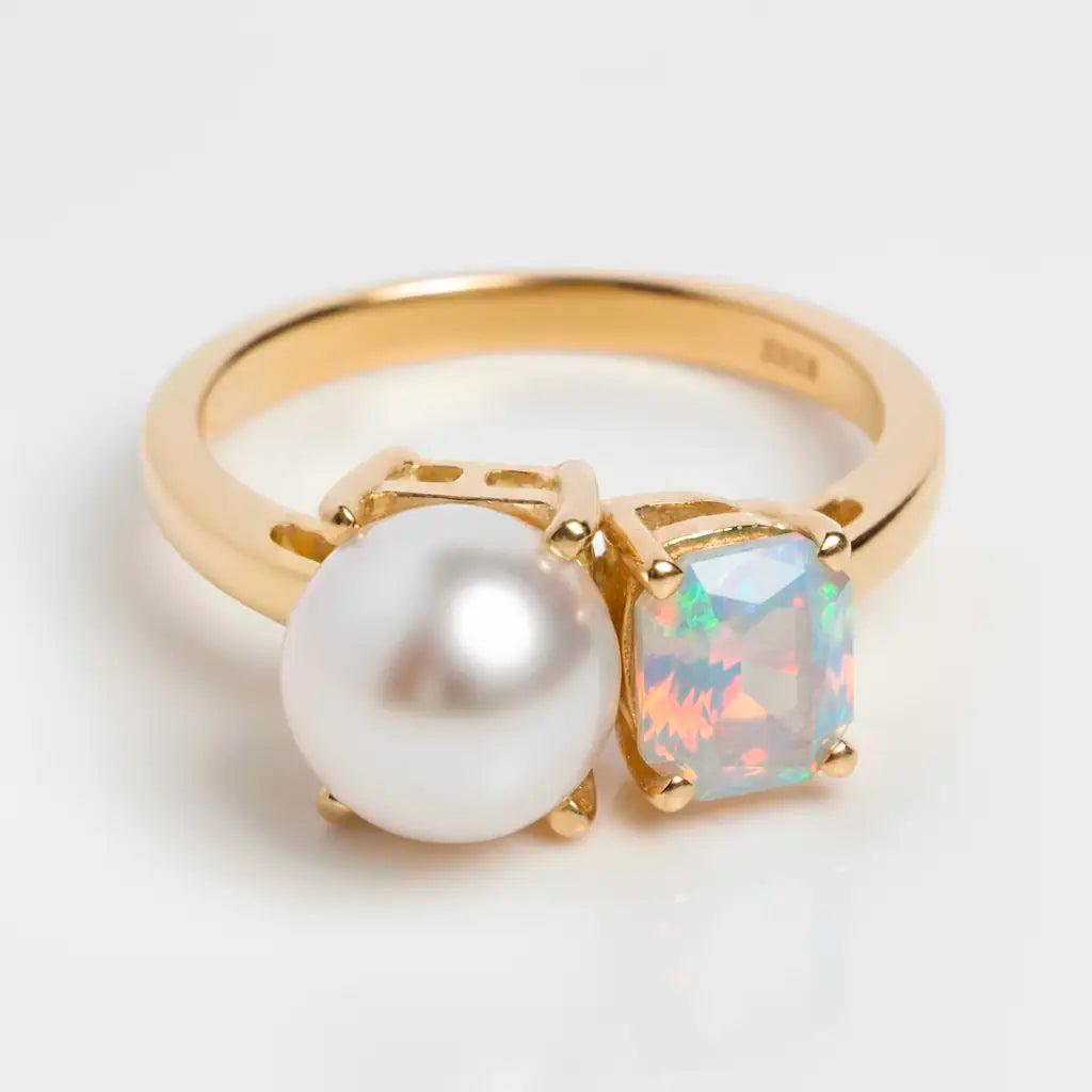 Dual Birthstone Ring