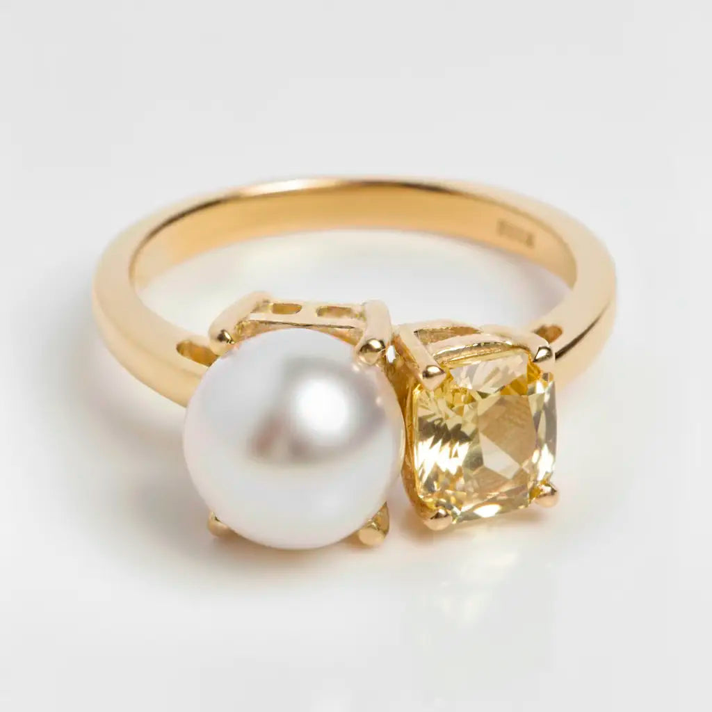 Dual Birthstone Ring