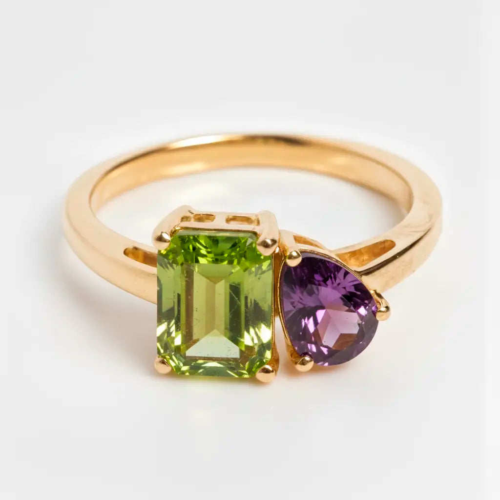 Dual Birthstone Ring