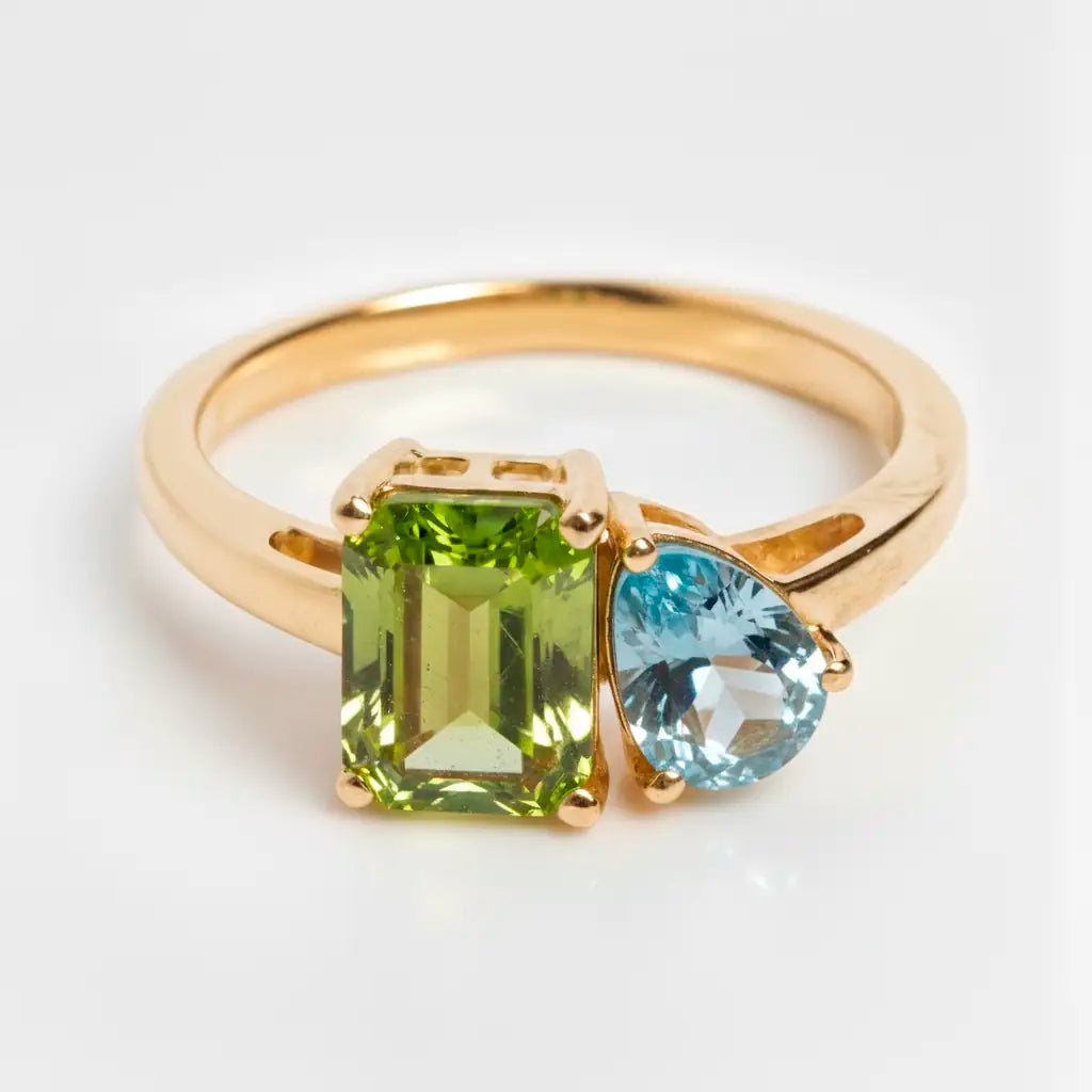 Dual Birthstone Ring