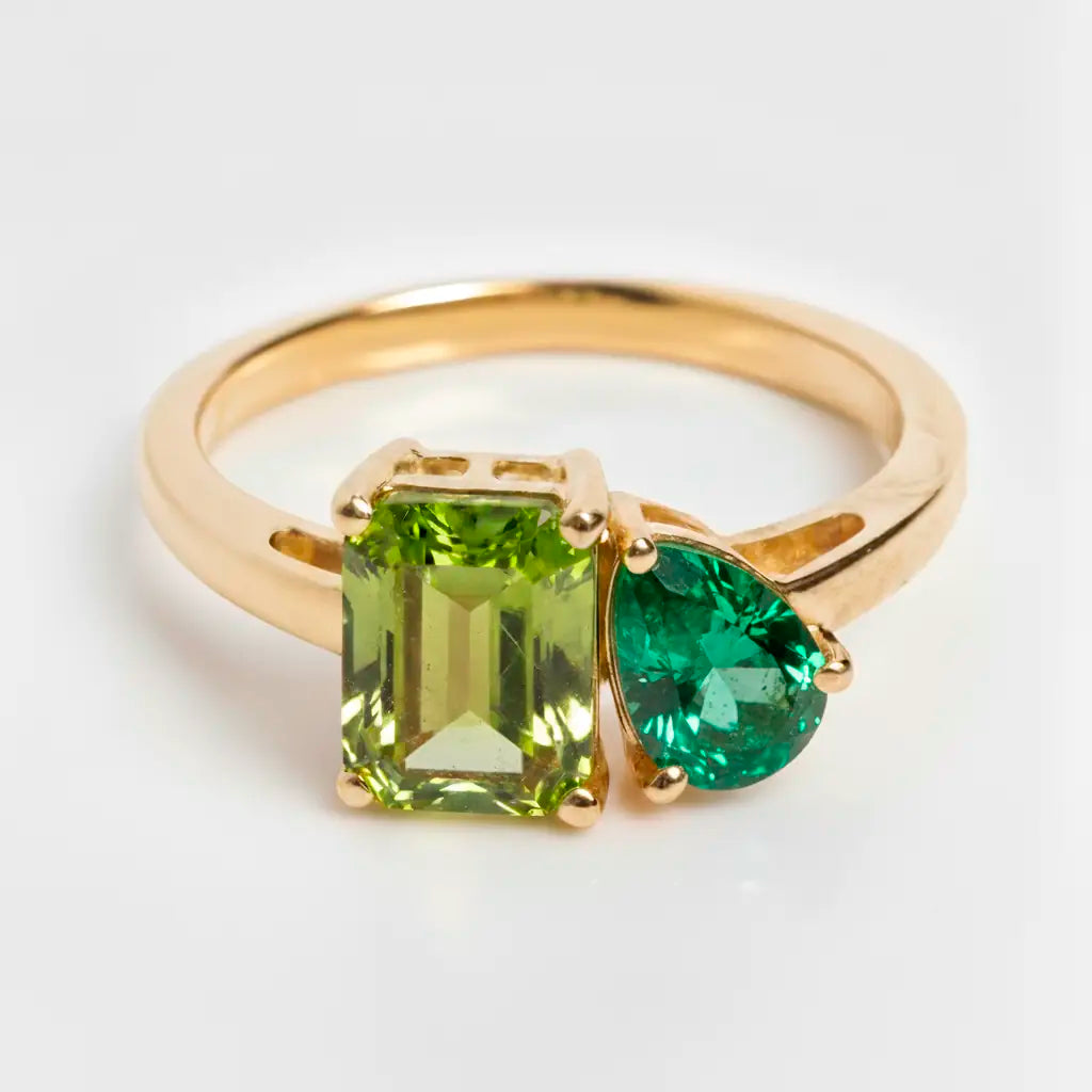 Dual Birthstone Ring