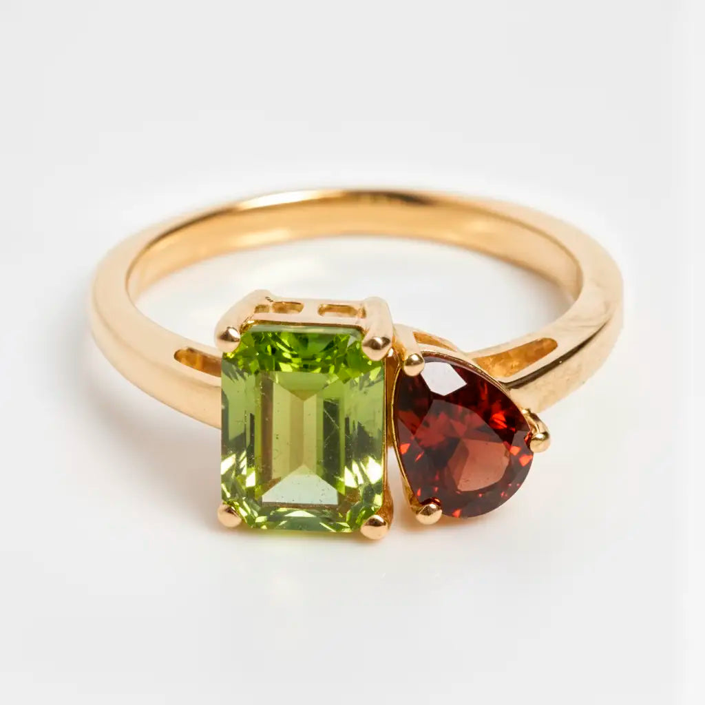 Dual Birthstone Ring