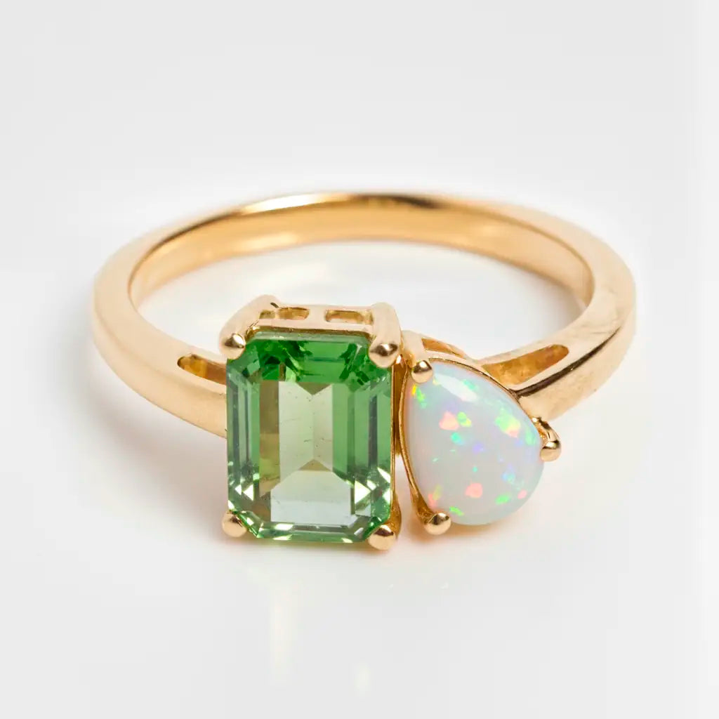 Dual Birthstone Ring