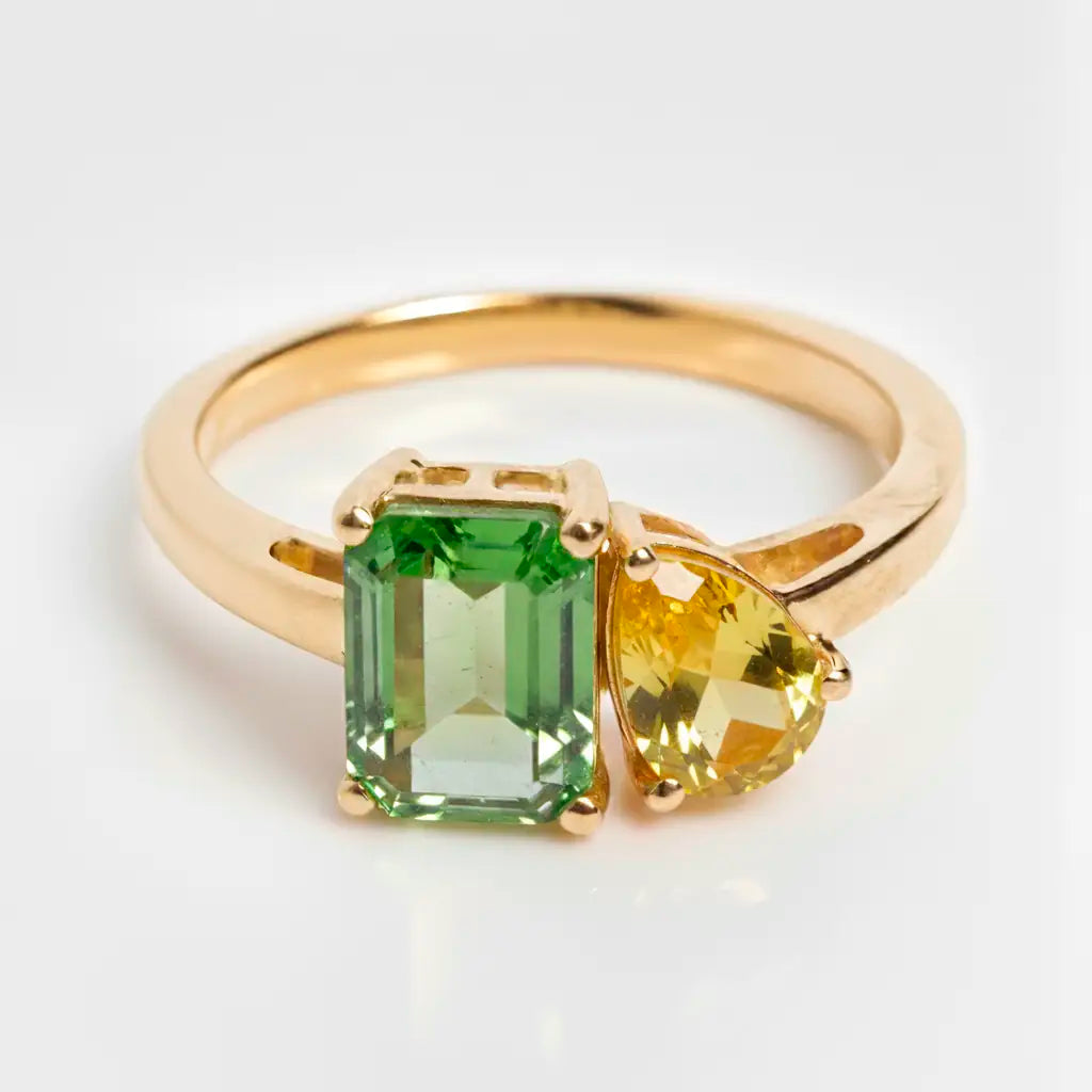 Dual Birthstone Ring