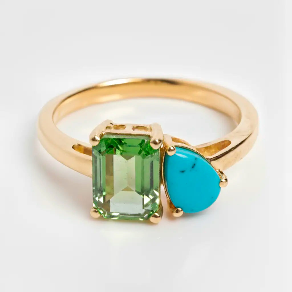 Dual Birthstone Ring