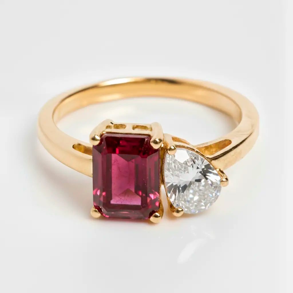 Dual Birthstone Ring