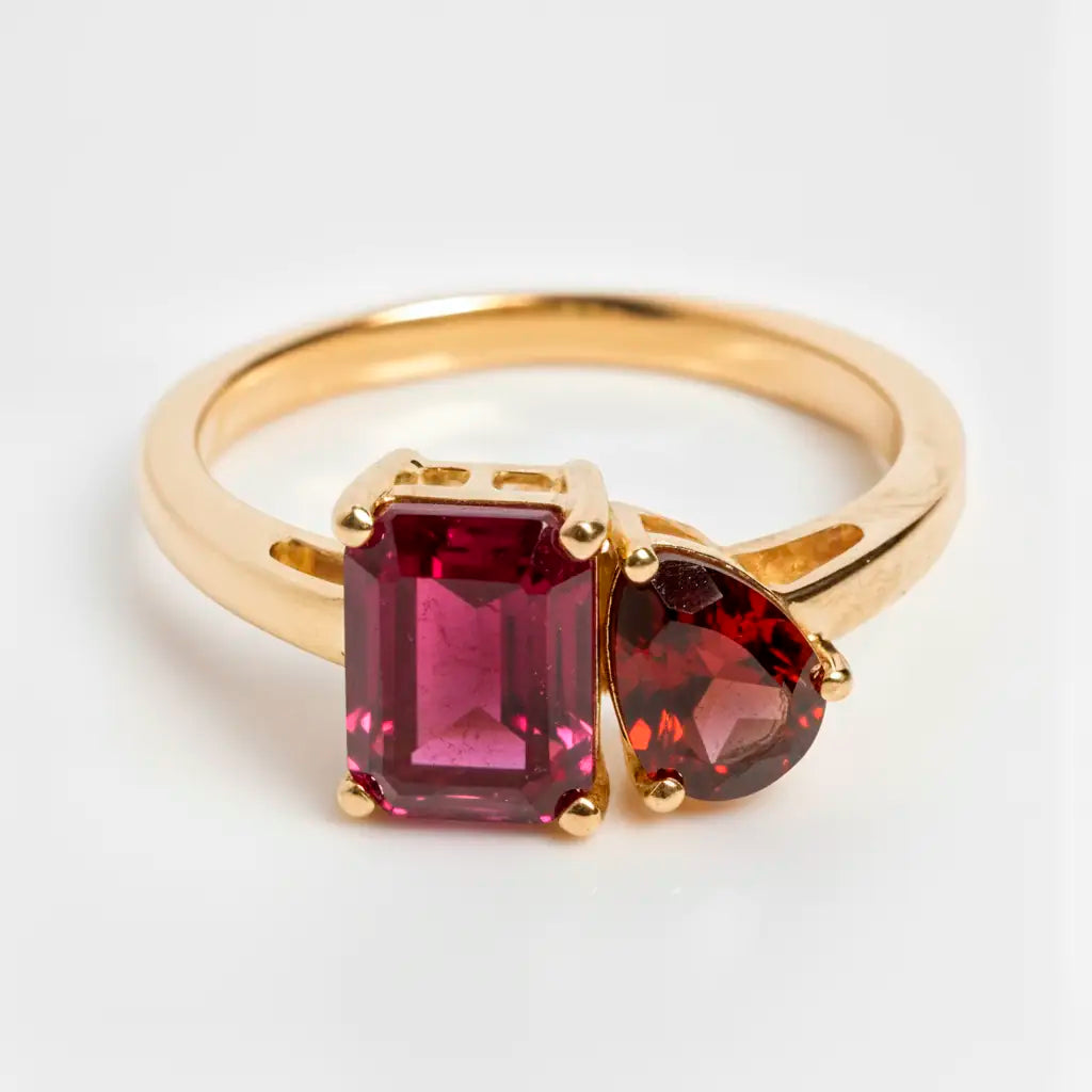 Dual Birthstone Ring