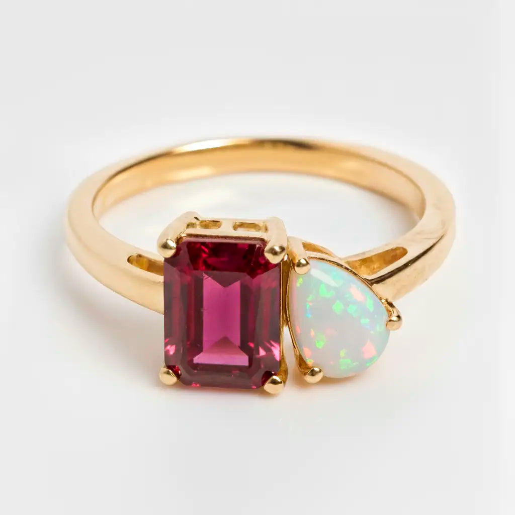 Dual Birthstone Ring