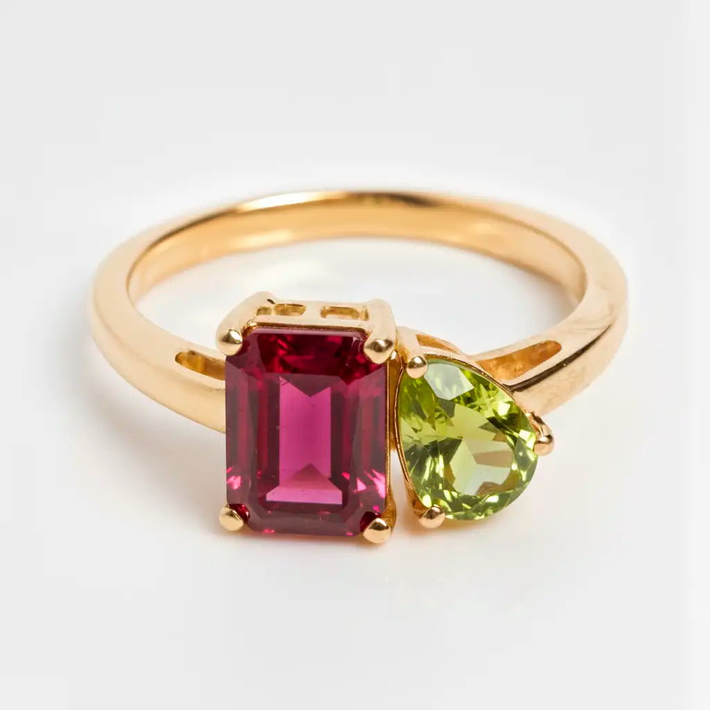 Dual Birthstone Ring