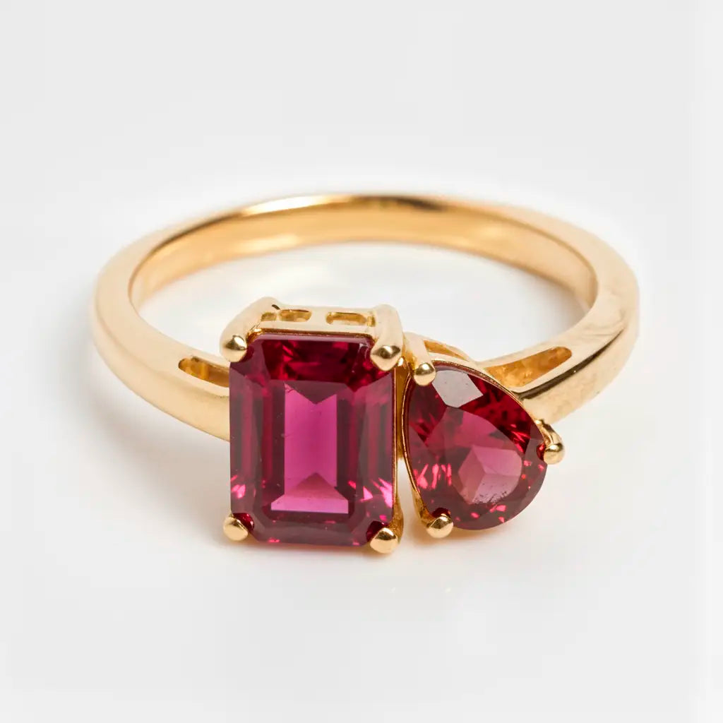 Dual Birthstone Ring