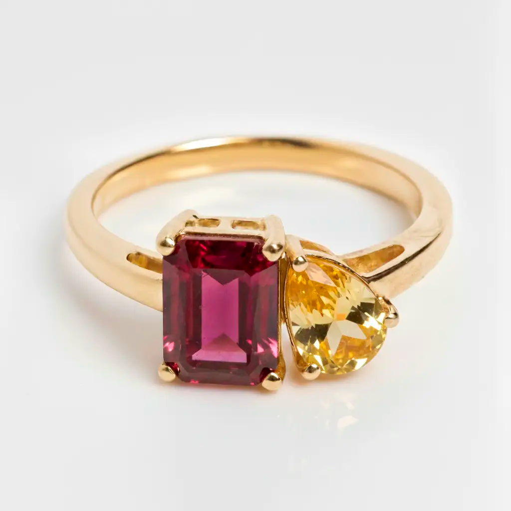 Dual Birthstone Ring