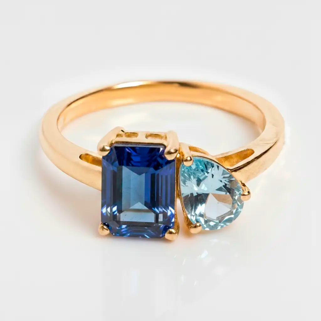 Dual Birthstone Ring