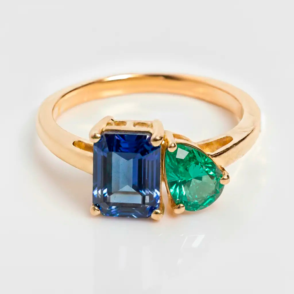 Dual Birthstone Ring
