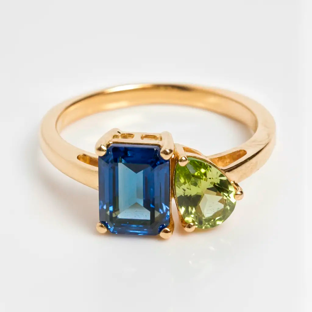 Dual Birthstone Ring