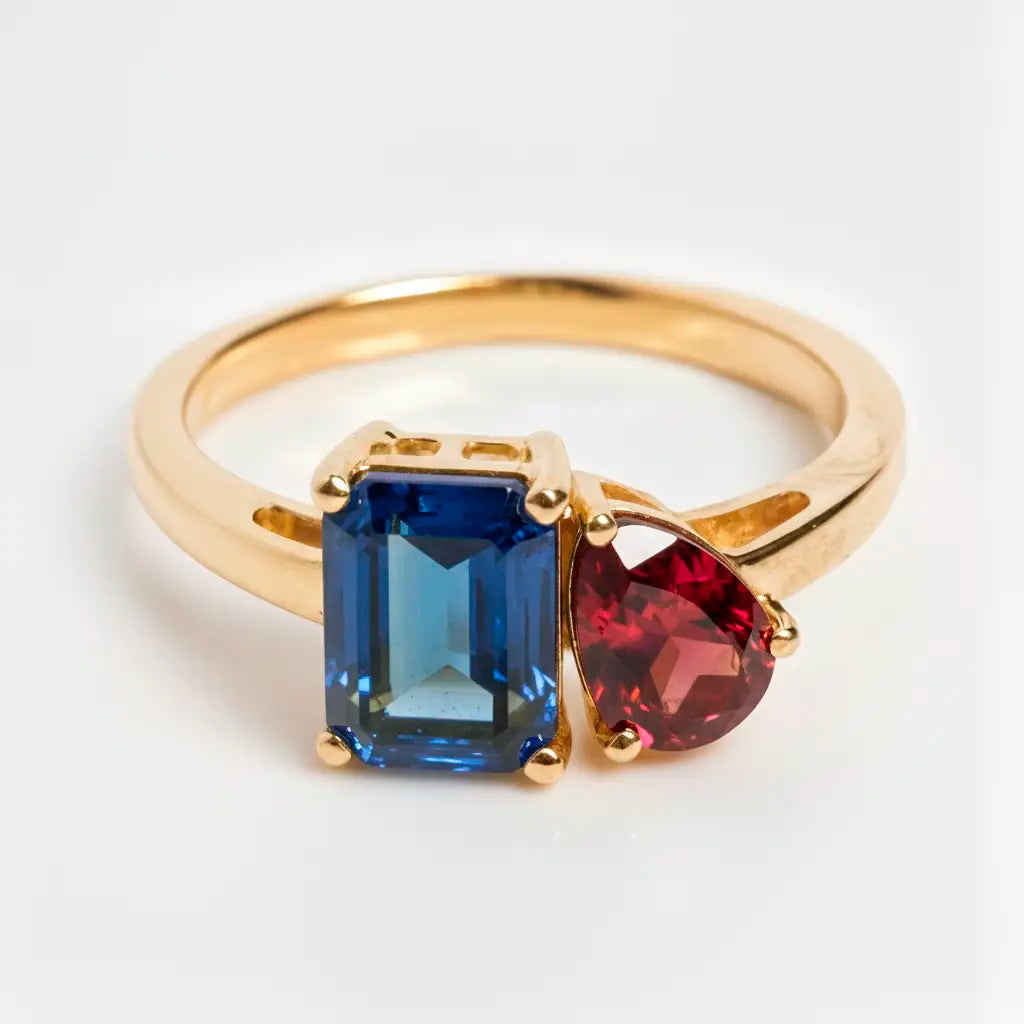 Dual Birthstone Ring