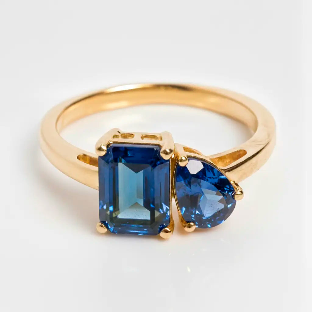Dual Birthstone Ring
