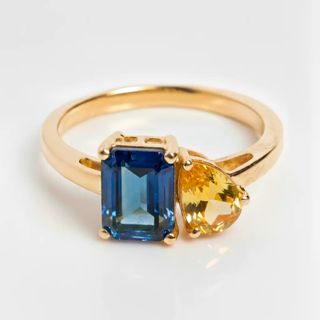 Dual Birthstone Ring