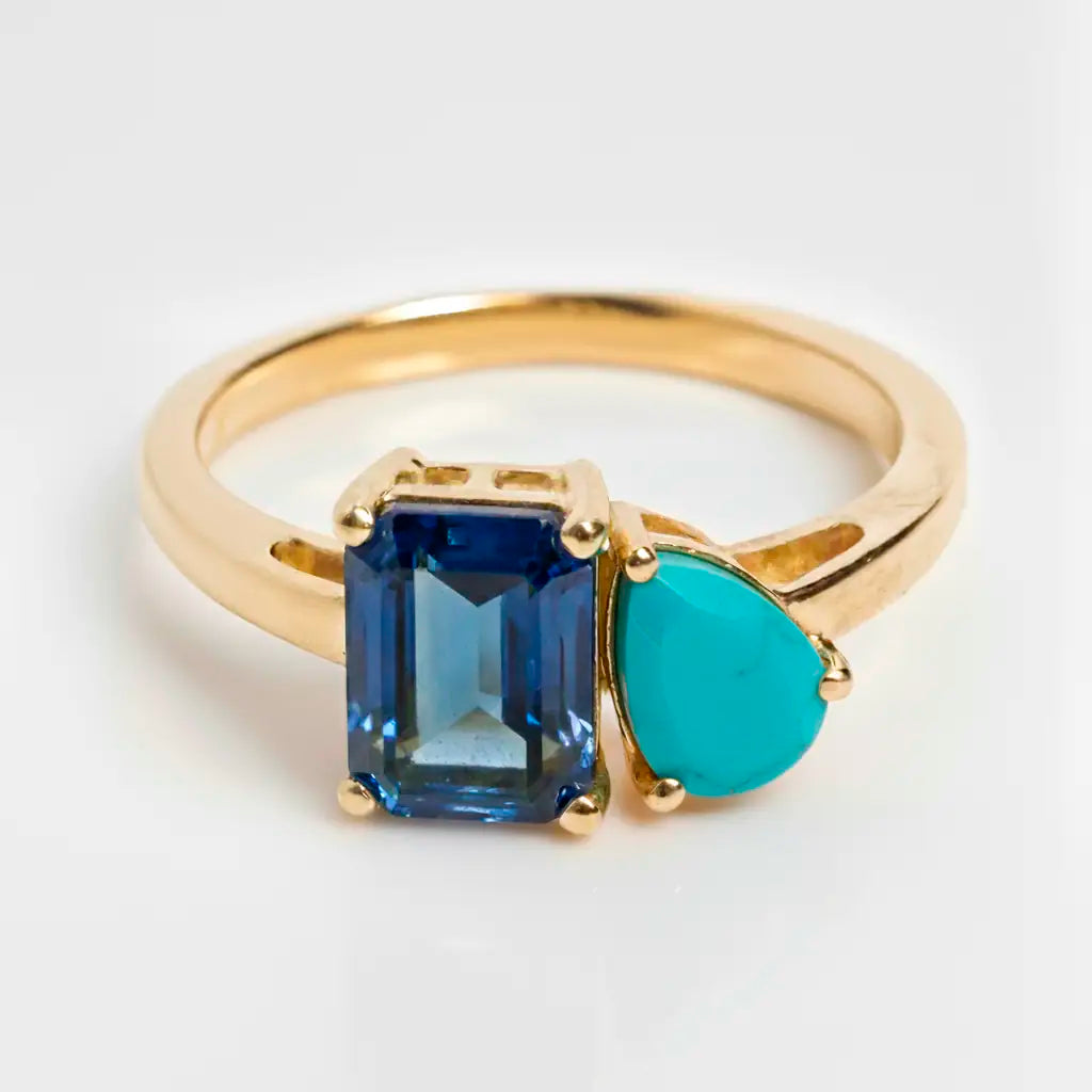 Dual Birthstone Ring