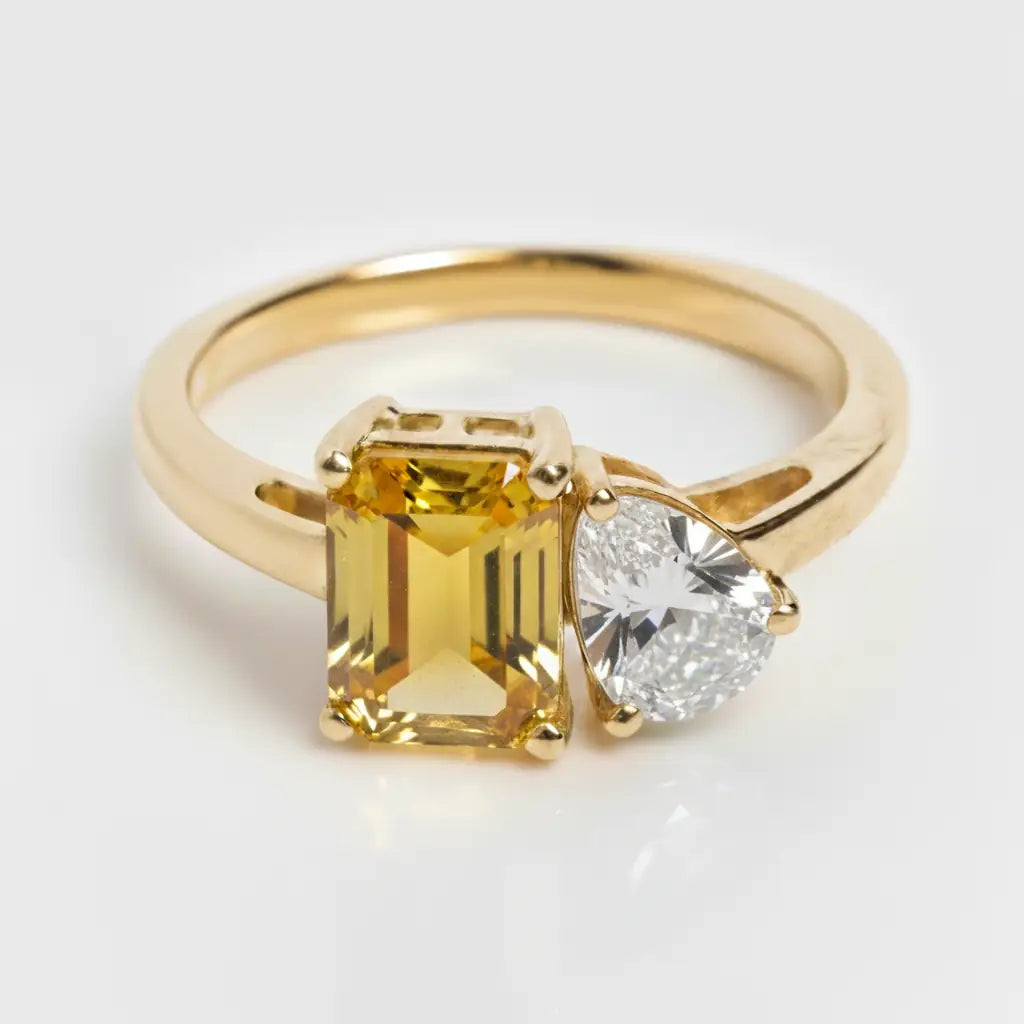 Dual Birthstone Ring