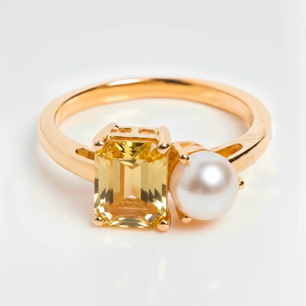 Dual Birthstone Ring