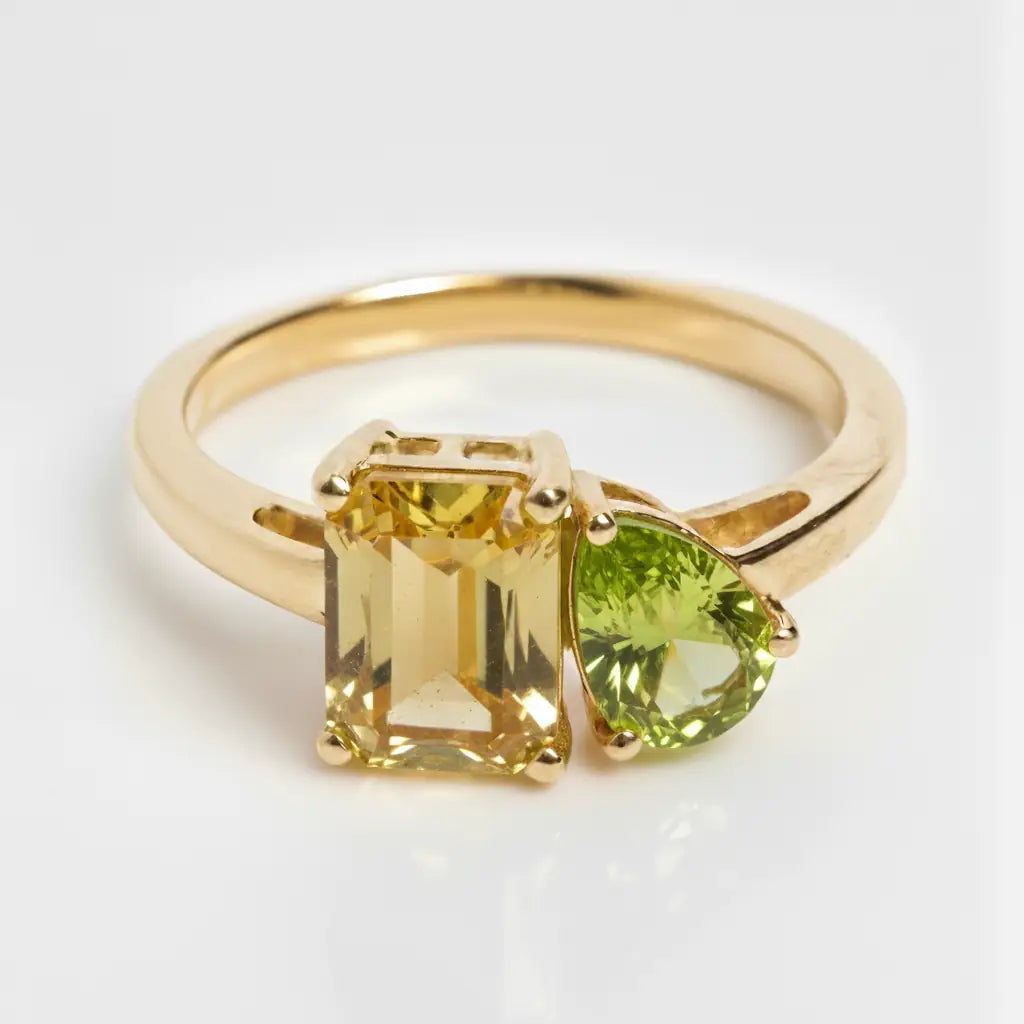 Dual Birthstone Ring