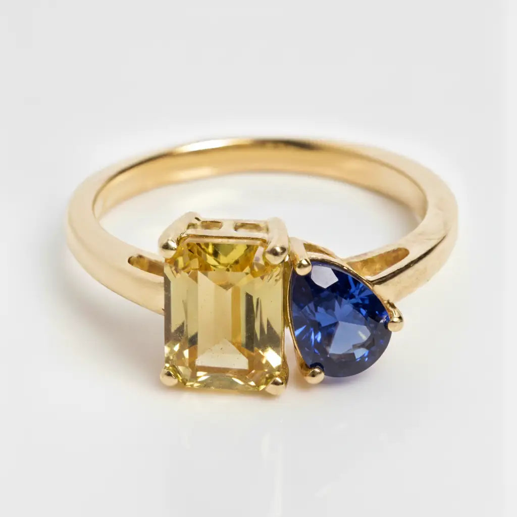 Dual Birthstone Ring