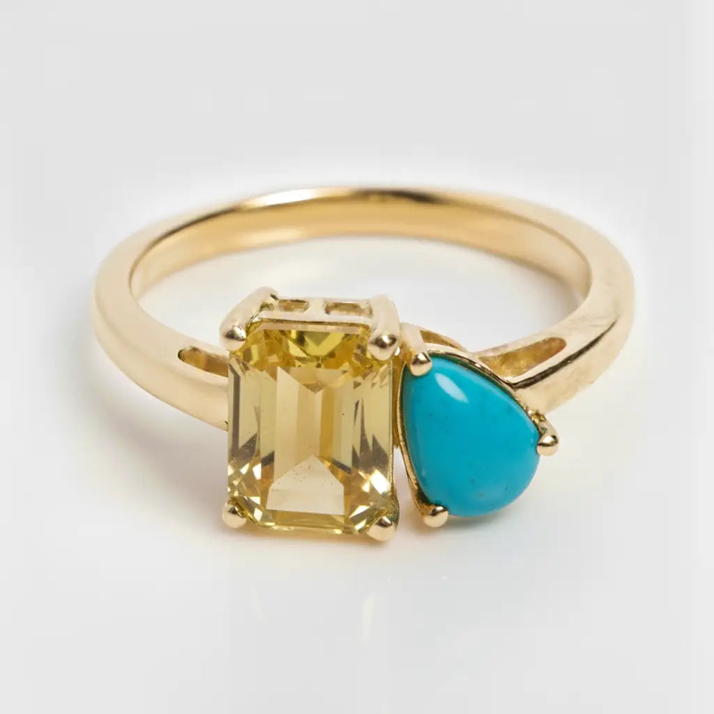 Dual Birthstone Ring